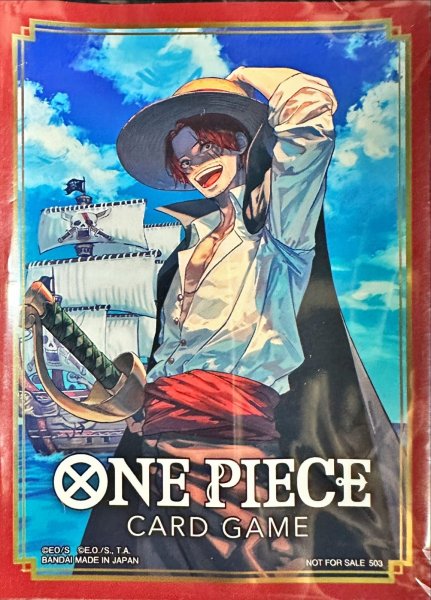 画像1: スリーブ『シャンクス(右下503/海外版プロモーションスリーブ2023)』10枚【サプライ】{-} (1)